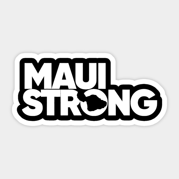Pray for Maui Hawaii Strong Sticker by everetto